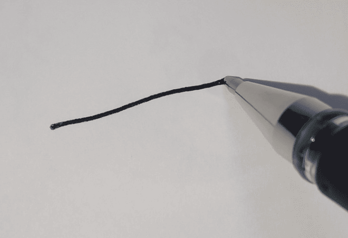 ユニボール・シグノの書き心地:「万年筆とボールペンの違い」